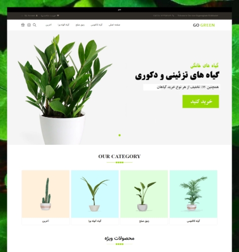 تصویر  فروشگاهی گل